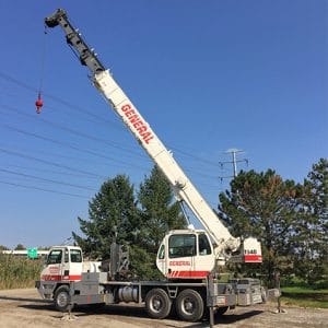truck crane rental ohio available from General Crane Rental, LLC